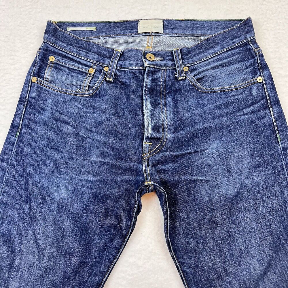 Sid Mashburn Blue Straight Men Jeans